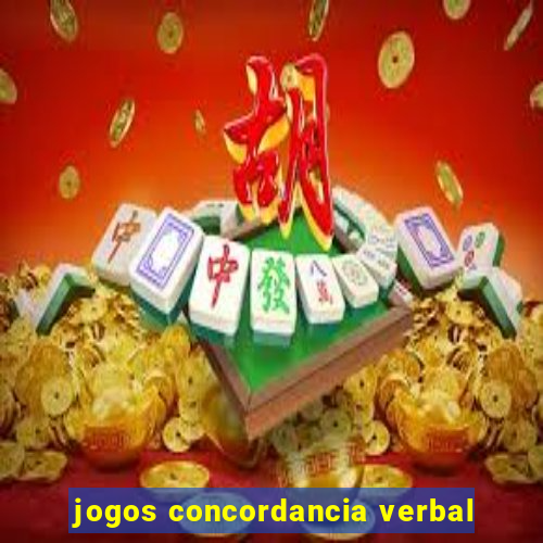 jogos concordancia verbal